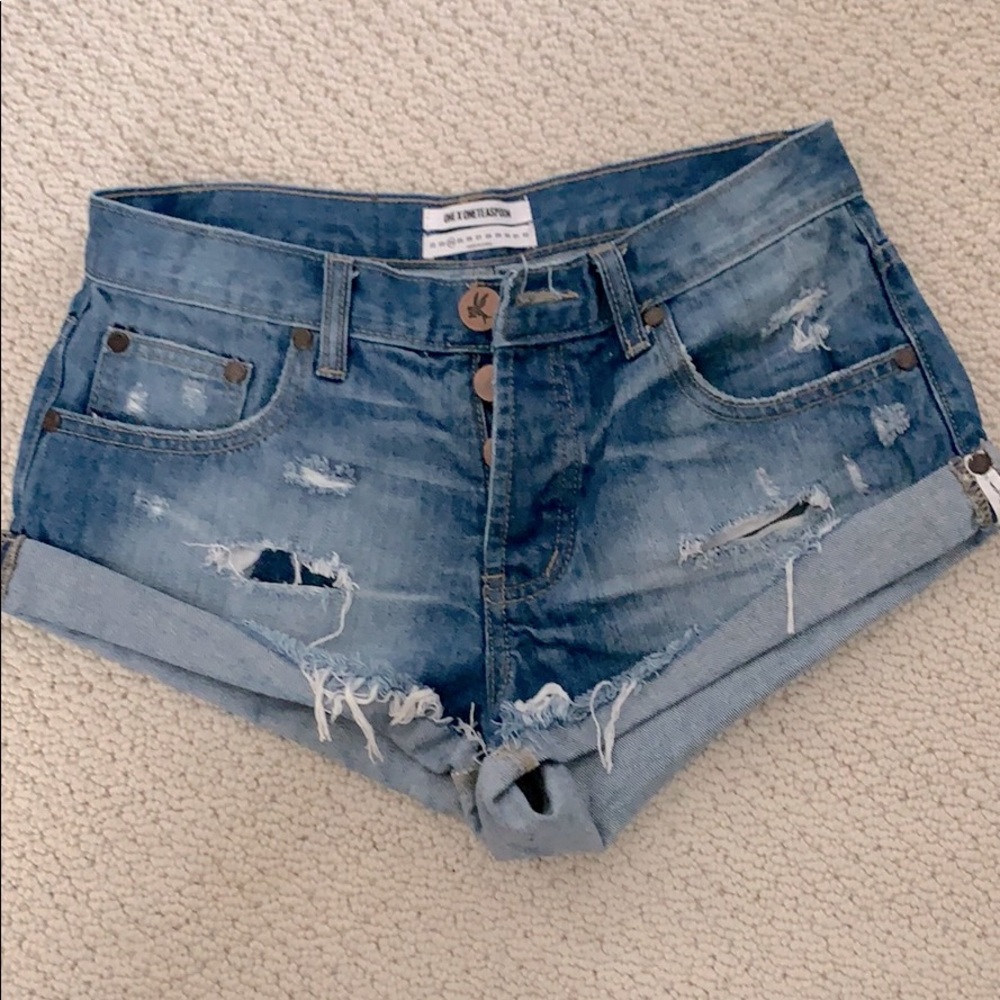 One X Oneteaspoon Denim Shorts 24
